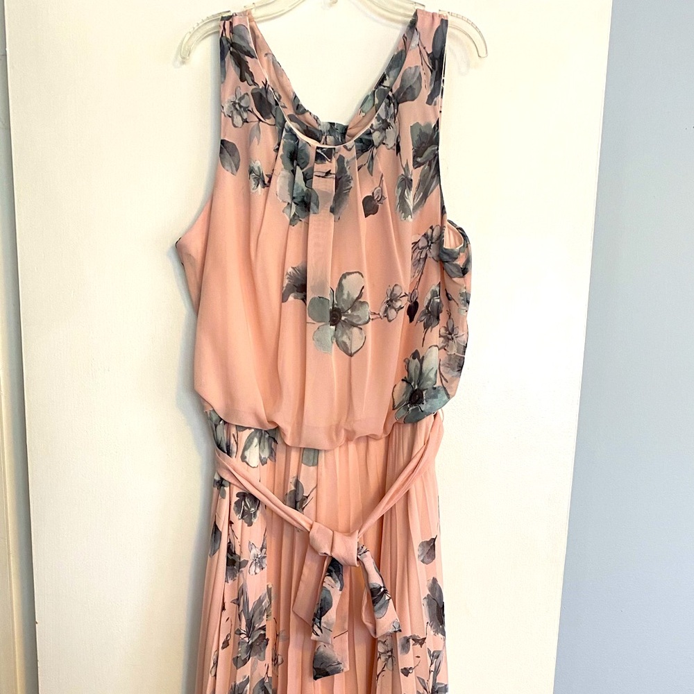 Premier Amour Pink and floral maxi